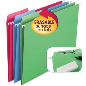 SMD64031 - Smead Erasable FasTab Hanging Folder 64031