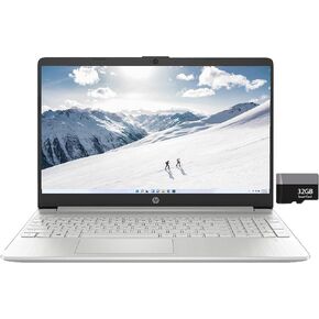 HP 15.6" Touchscreen Laptop, Intel Core i5 Processor, 16GB RAM, 1TB SSD,Numeric Keypad, Bluetooth, Wi-Fi, Long Battery Life, Windows 11 Home, Alpacatec Accessories, Silver