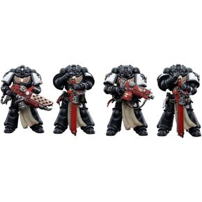 Joytoy 1/18 Warhammer 40،000 Action Figure Black Templars the Emperors Champion Rolantus Collection Model