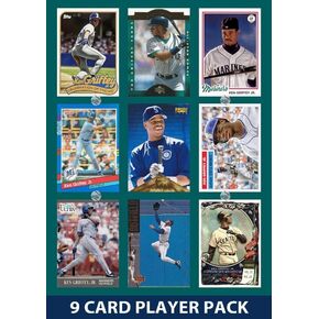 Ken Griffey Jr Mariners 9 Card Legend Pack 2023 2024 Topps Bowman