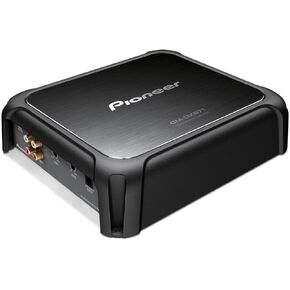 Pioneer GM-DX871 - Powerhouse Amplifier with 1,600 Watts, Class-D Technology, 1-Channel, Variable Low-Pass Filter, Compact Design, and Remote Bass Boost Control