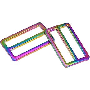 20pcs أزرار زنك زنك شديدة التحضير تري غريد الأزرار Tri-Glide