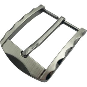 4 Pack Leather Craft Strap Buckles,40mm Adjustable Metal Alloy Roller Pin Belt Buckles PT2738