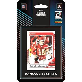 2024 Donruss Kansas City Chiefs Factory Sealed NFL Team AFC Champions Set Patrick Mahomes II Travis Kelce Rashee Rice Xavier Worthy Rated Rookie RC Chris Jones Harrison Butker