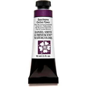 Daniel Smith Extra Fine Watercolor 15ml Paint Tube ، Duochrome ، Cactus Flower (284640038) ، 0.50 Fl Oz (حزمة 1)