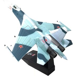 ENATUTHER 1/100 SU-27 مقاتلة طائرة طائرة طائرة طائرة طائرة طائرة طائرة دييكاست العسكرية لجمع أو هدايا عيد الميلاد