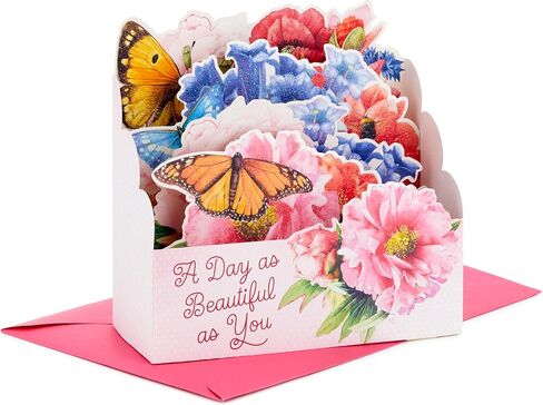 Hallmark Paper Wonder Mothers Day Pop Up Card (Marjolein Bastin, Beautiful Day) in Saudi Arabia