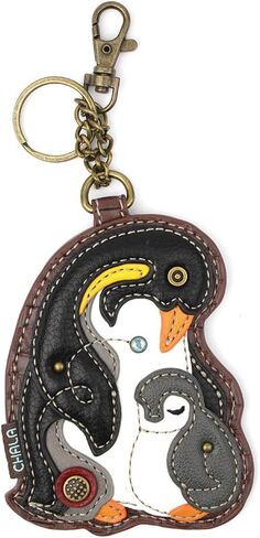 CHALA Bird Collection Women's Decorative Key Fob/Coin Purse Accessory - Goldfinch in Saudi Arabia