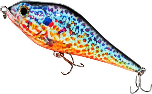 Fishing Lure Swimbait Crankbait Trout Bass Catfish Muskie Bait Fishing Accessories Fishhook Hunting in Kuwait