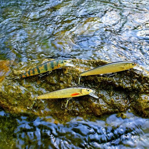 Fishing Lure Swimbait Crankbait Trout Bass Catfish Muskie Bait Fishing Accessories Fishhook Hunting in Kuwait