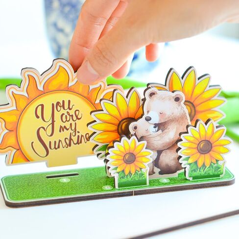 هدايا يوم الأم للأخت في القانون ، أخت في القانون ، تبرز 3D Wooden Card ، هدية لعيد الأم in Saudi Arabia