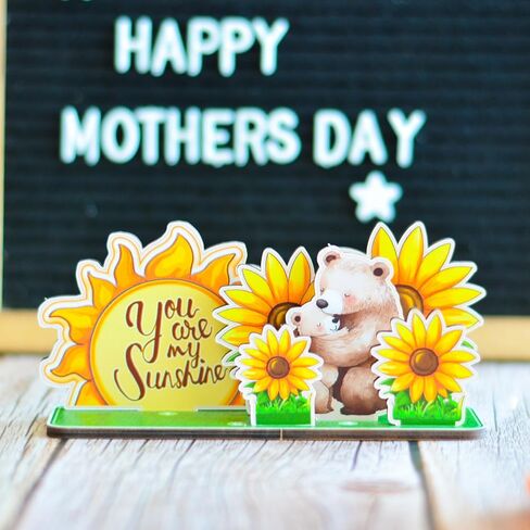 هدايا يوم الأم للأخت في القانون ، أخت في القانون ، تبرز 3D Wooden Card ، هدية لعيد الأم in Saudi Arabia