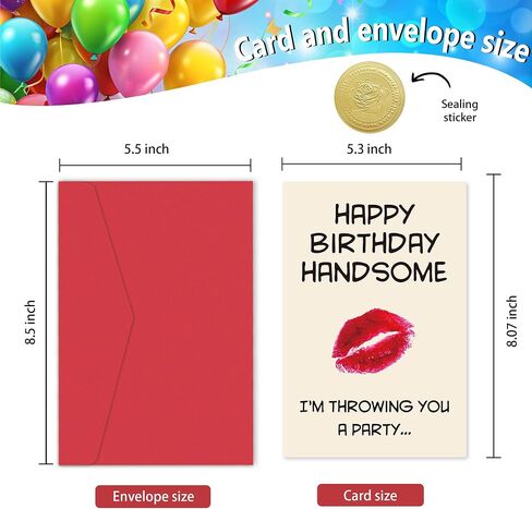 Funny Birthday Cards for Husband Boyfriend Fiance Birthday card for Husband Funny Birthday Card for Boyfriend Happy Birthday Cards for Handsome in Saudi Arabia