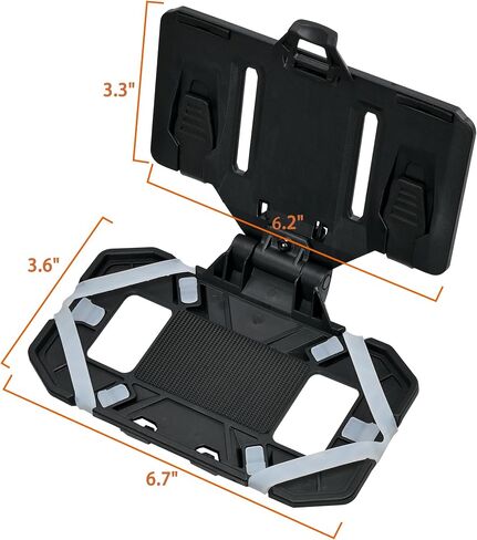 Tactical Plate Carrier Phone Mount, Universal Molle Phone Holder,Tactical Phone Holder Foldable Navigation Board for Tactical Vest Attachments in Kuwait