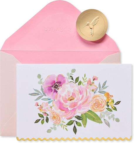 Papyrus 14-Count Blank Cards with Envelopes and Seals (Floral) in Kuwait