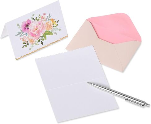 Papyrus 14-Count Blank Cards with Envelopes and Seals (Floral) in Kuwait