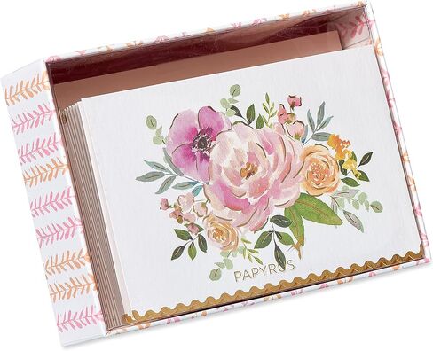 Papyrus 14-Count Blank Cards with Envelopes and Seals (Floral) in Kuwait