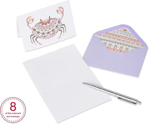 Papyrus 14-Count Blank Cards with Envelopes and Seals (Floral) in Kuwait