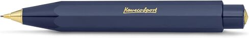 Kaweco CLASSIC SPORT Mechanical Pencil Navy Blue 0.7 mm HB I Exclusive Lead Pencil in Classic Design 10.5 cm I Refillable in Saudi Arabia