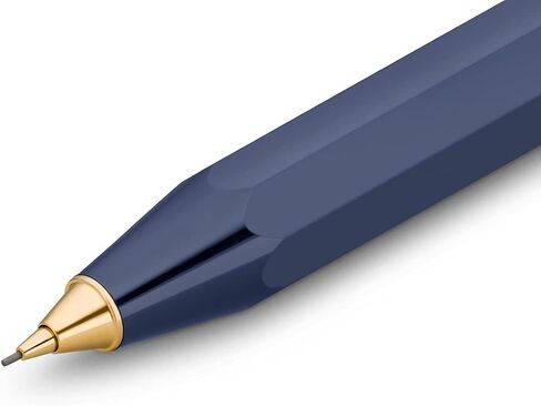 Kaweco CLASSIC SPORT Mechanical Pencil Navy Blue 0.7 mm HB I Exclusive Lead Pencil in Classic Design 10.5 cm I Refillable in Saudi Arabia