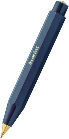 Kaweco CLASSIC SPORT Mechanical Pencil Navy Blue 0.7 mm HB I Exclusive Lead Pencil in Classic Design 10.5 cm I Refillable in Saudi Arabia