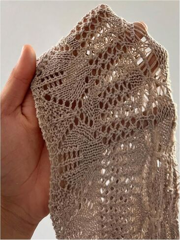 Floerns Women's Plus Size V Neck Long Flounce Sleeve Tie Front Knit Crop Cardigan in Kuwait