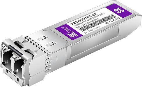 10GBASE-LR SFP+ Transceiver, 10G SFP+ to LC Single Mode Fiber Module Compatible for Cisco SFP-10G-LR, Ubiquiti UniFi UF-SM-10G, Mikrotik S+31DLC10D, Meraki, Netgear, D-Link and More, 1 Pack in Kuwait