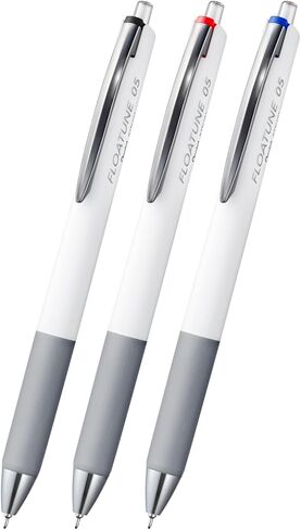 Pentel Floatune retractable rollerball extra fine 0.5mm point pen office color black blue red ink in Saudi Arabia