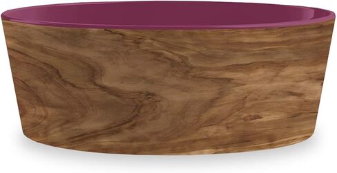 Tarhong Olive Pet Bowl ، الميلامين النقي ، المتوسط ​​، أرجواني ، 3 كوب in Kuwait