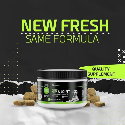 Pointpet Glucosamine للكلاب ، 120 عدد - زبدة الفول السوداني ومكمل نكهة اليقطين وملحق المفصل - مضغ الناعم الحركية مع chondroitin & msm مع أوميغا 3 in Saudi Arabia