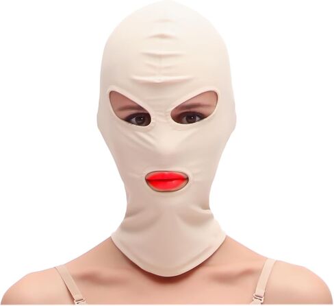 Funny Elastic Head Masquerade Sex Balaclava Black Full Face Cover Sexy Sexual Head Mask Headwear Prank Costume in Saudi Arabia