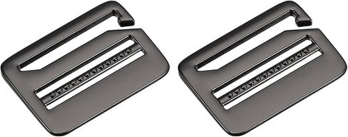 uxcell Metal Ladder Buckle G-Hook Buckle Adjuster Slide Buckle, for Webbing Backpack Strap in Saudi Arabia