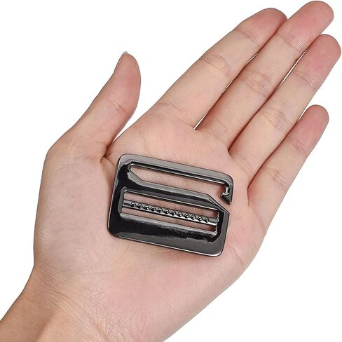 uxcell Metal Ladder Buckle G-Hook Buckle Adjuster Slide Buckle, for Webbing Backpack Strap in Saudi Arabia