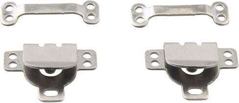 ALLinONE Copper Sewing Hooks and Eyes Closure Fastener for DIY Craft Trousers Skirt Dress (Silver, 13x17mm) in Saudi Arabia
