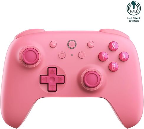 AKNES 8Bitdo Ultimate 2C Bluetooth Controller for Switch, with Hall Effect Joysticks, Non-linear Digital Triggers, Remappable L4/R4 Bumpers, 6-axis Motion Control and Rumble Vibration - Dark Blue in Kuwait