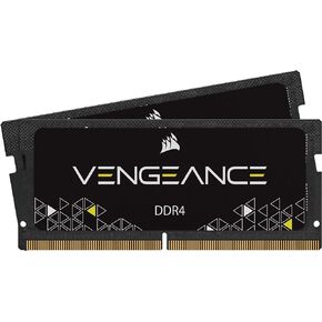 Corsair Vengeance Performance SODIMM 64GB (2x32GB) DDR4 3200MHz CL22 Unbuffered for AMD Ryzen 4000 Series Notebooks Memory - Black