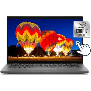 Dell Latitude 7410 Business Laptop Touchscreen, 14in FHD(1920x1080) Touscreen Laptop, Intel Core i7-10610 Dual Core 4.9Ghz, 16GB RAM, 512GB SSD, Windows 10 Pro (Renewed)
