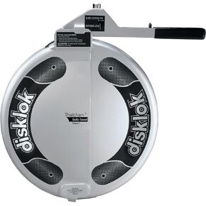 Security Device - Steering Wheel Lock - Full Cover - Silver - Thatcham Approved (Large, 16.4in - 17.3in)