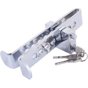 Car Brake Stainless Steel Anti Theft Clutch Lock Tool for Accelerator Pedal Safety