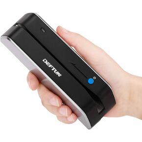 Deftun Bluetooth MSR-X6(BT) MSRX6BT Magnetic Stripe Card Reader Writer Encoder Mini Portable
