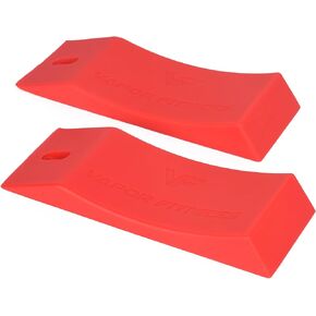 Widest Deadlift Wedge for Weight Lifting (2 Pack) Barbell Deadlift Jack Alternative, Dead Lift Wedge for loading Barbell Weights. Weightlifting Accessories Compatible with Deadlift Platform, Blocks, and Pads