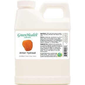 GreenHealth Chamomile Hydrosol (Floral Water) - 16 fl oz Plastic Jug w/Cap - 100% Pure (NOT Oil)