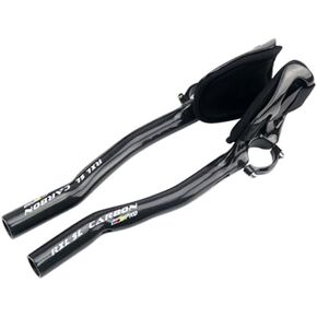 triathlon handlebars bullhorn handlebars Carbon Fiber Bicycle TT Handlebar Cycling Aero Bars Rest Handlebar Bike Tri Bars 3K Glossy