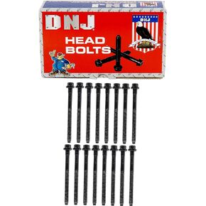 DNJ HBK4138 Head Bolt Kit for 1998-2008/ Mazda, Sable, Taurues, Windstar, Aerostar, Ranger/ 3.0L V6 12V OHV