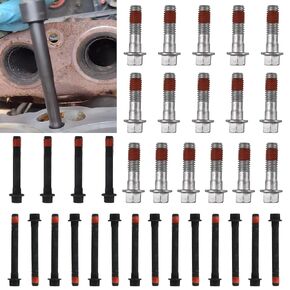RULLINE Automotive Replacement Engine Head Bolt Set for Engine Repair and Maintenance - Ideal for Mechanics, DIY Enthusiasts, Auto Shops, and Training Programs