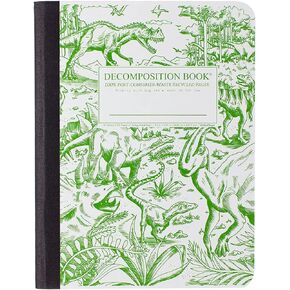 Decomposition Redwood Creek College Ruled Composition Notebook - 9.75 x 7.5 Journal with 160 Lined Pages - Notebooks for School Supplies, Home & Office - 100% Recycled Paper - Made in USA
