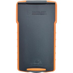 Calculated Industries 5032-4 Armadillo Gear Hard Protective Calculator Case in Orange