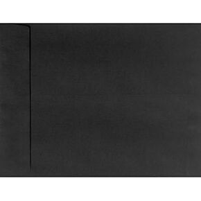 LUXPaper 9 x 12 Open End Envelopes | Peel & Press | Black Linen | 80lb. Text | 50 Qty