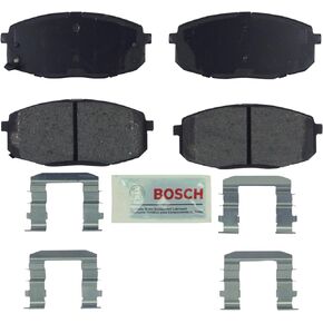 BOSCH BE1397H Blue Ceramic Disc Brake Pad Set With Hardware - Compatible With Select Hyundai Elantra; Kia Forte, Forte Koup, Forte5, Soul; FRONT
