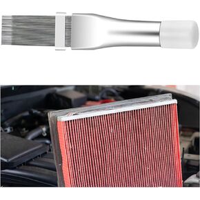 Ziciner Air Conditioner Condenser Fin Comb, Metal Fin Evaporator Radiator Repair Cleaning Tool, Air Conditioner Essential Accessories for Straighten Evaporator Condenser Coils